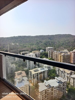 Balcony in 2 BHK Apartment at Damji Shamji Mahavir Spring Tulip Phase 1, Pokhran Road No Two – for Sale