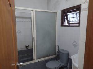 Bathroom in 3 BHK Apartment at GHR Titania, Kondapur – for Rent