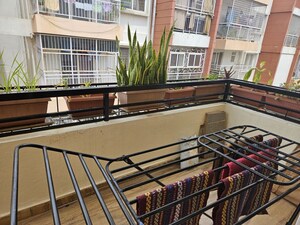 Balcony in 2 BHK Apartment at Navanaami Platina, Agrahara Badavane – for Sale
