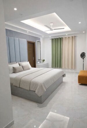 Bedroom in 4 BHK Builder Floor at Vasant Kunj – for Rent