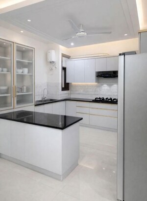 Kitchen in 4 BHK Builder Floor at Vasant Kunj – for Rent