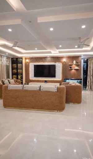 Living Room in 4 BHK Builder Floor at Vasant Kunj – for Rent
