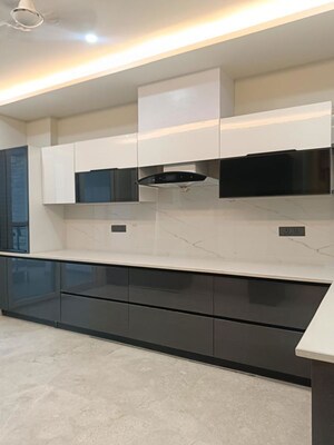 Kitchen in 4 BHK Builder Floor at South City 2 – for Sale