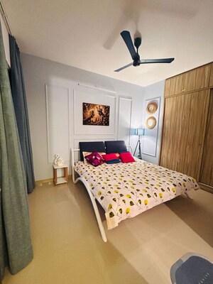 Bedroom in 2 BHK Apartment at Puranik Tokyo Bay Phase 2A, Kasarvadavali – for Rent
