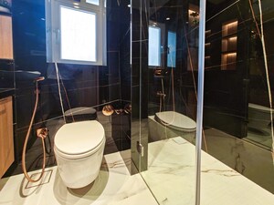 Bathroom in 3 BHK Apartment at Hiranandani Highland, Powai – for Sale
