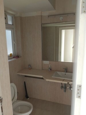 Bathroom in 3 BHK Apartment at DLF The Skycourt, Sector 86 – for Rent
