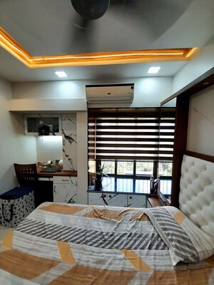Bedroom in 2 BHK Apartment at Cosmos Jewels, Ghodbunder Road – for Sale