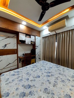 Bedroom in 2 BHK Apartment at Cosmos Jewels, Ghodbunder Road – for Sale