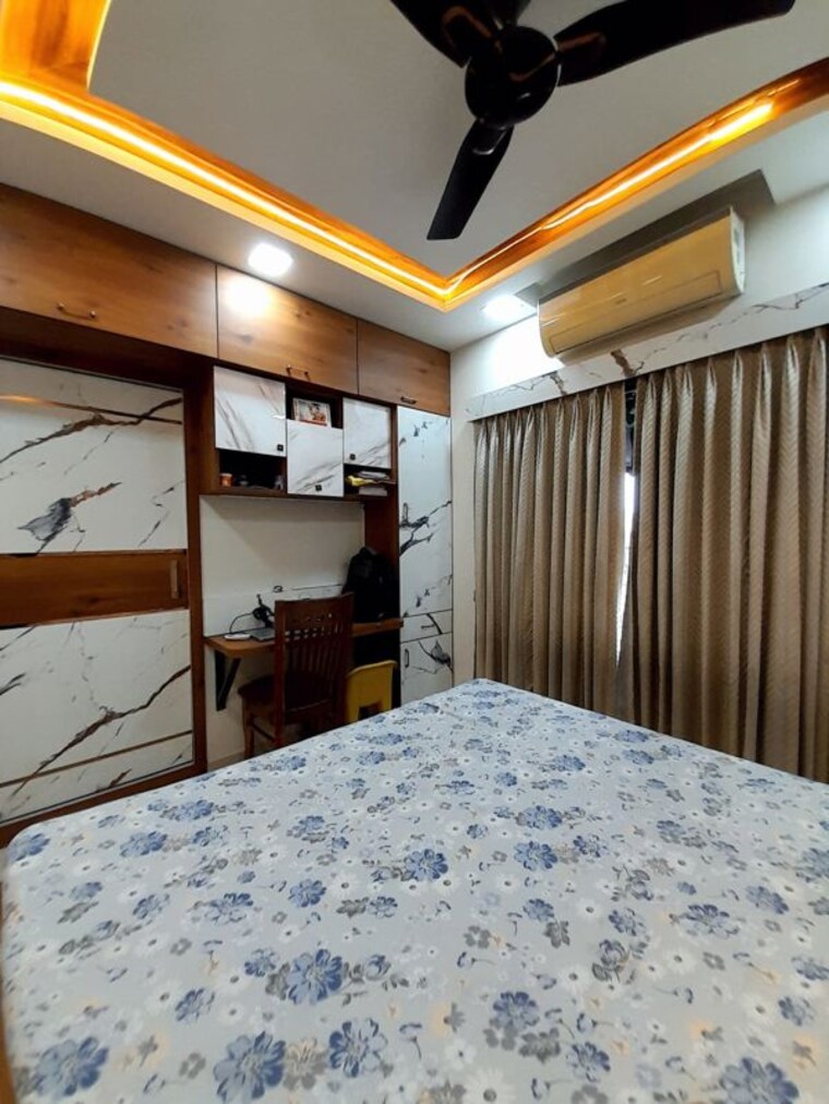 Bedroom, cosmos-jewels 2 Bedroom 708 Sq.Ft. Apartment In Ghodbunder Road Thane 10445637