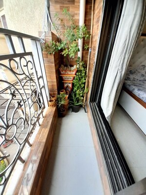 Balcony in 2 BHK Apartment at Cosmos Jewels, Ghodbunder Road – for Sale