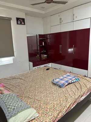 Bedroom in 3 BHK Apartment at SVC Tree Walk, Kondapur – for Rent