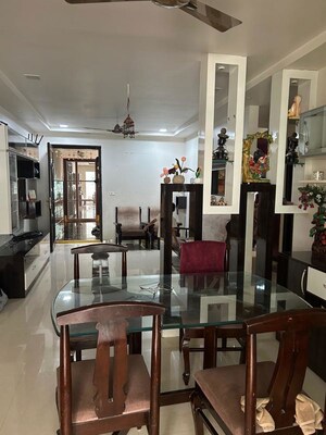 Living Room in 3 BHK Apartment at SVC Tree Walk, Kondapur – for Rent