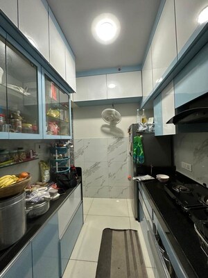 Kitchen in 2 BHK Apartment at Senroofs Apartments, Mulund East – for Sale