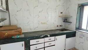 Kitchen in 1 RK Apartment at Neelkanth CHS, Santacruz East – for Rent