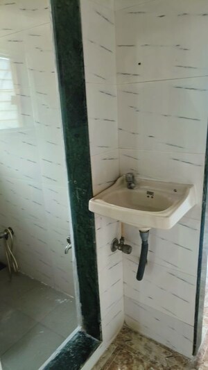 Bathroom in 1 RK Apartment at Neelkanth CHS, Santacruz East – for Rent