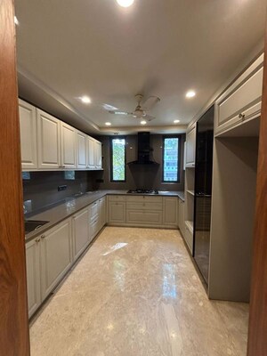 Kitchen in 4 BHK Builder Floor at Greater Kailash I – for Rent