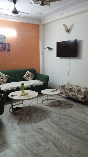 Living Room in 2 BHK Builder Floor at Lajpat Nagar I – for Rent