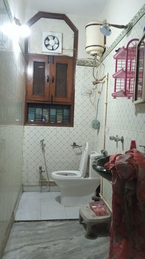 Bathroom in 2 BHK Builder Floor at Lajpat Nagar I – for Rent