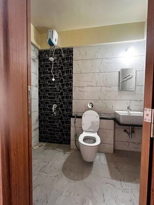 Bathroom in 2 BHK Apartment at Majestique Marbella Phase 1, Kharadi – for Rent