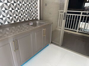 Balcony in 3 BHK Apartment at Bramhacorp The Collection, Kalyani Nagar – for Rent