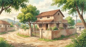  Independent House – Exterior View View at Nandigama - for Sale