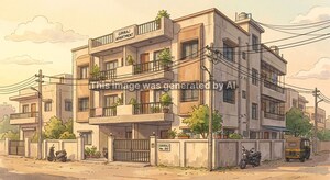  Apartment – Exterior View View at Girirajnagar - for Sale
