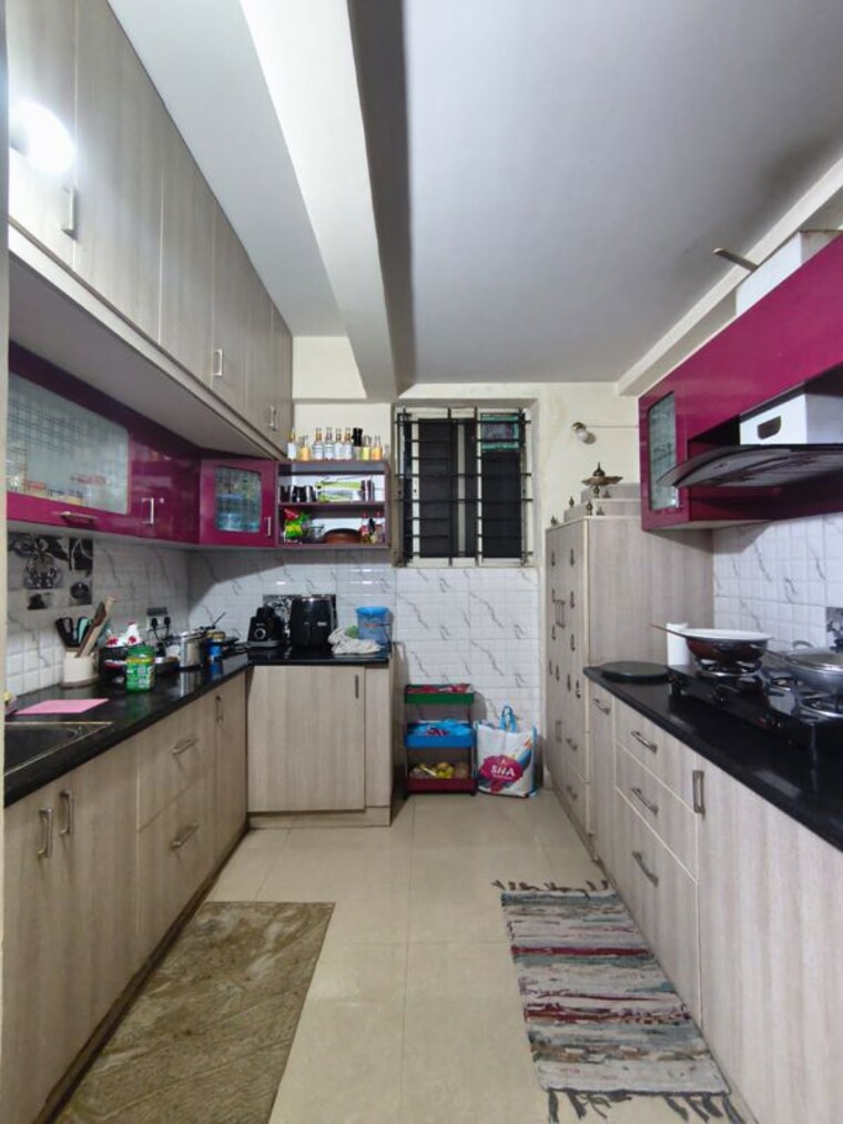 Kitchen, crj-residency 2 Bedroom 1220 Sq.Ft. Apartment In Whitefield Bangalore 10446036