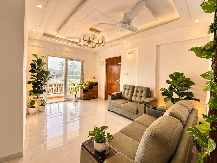 Living Room, sapthagiri-sampada 3 Bedroom 1354 Sq.Ft. Apartment In Hoskote Bangalore 10446047
