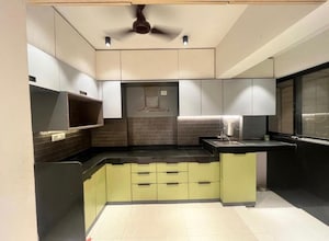 Kitchen in 3 BHK Apartment at Kumar Peninsula, Baner – for Rent