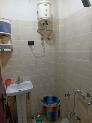Bathroom in 2 BHK Builder Floor at Vasundhara Sector 5 – for Rent