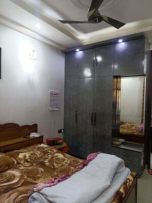 Bedroom in 2 BHK Builder Floor at Vasundhara Sector 5 – for Rent