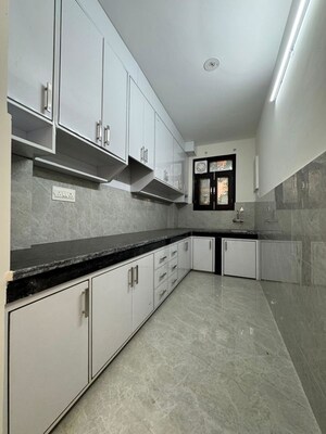 Kitchen in 1 BHK Apartment at Chattarpur – for Rent