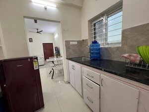 Kitchen in 2 BHK Apartment at BM Residency Kondapur, Kondapur – for Rent