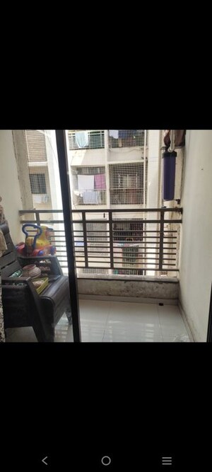 Balcony in 2 BHK Apartment at Ashray Platina, New Ranip – for Rent