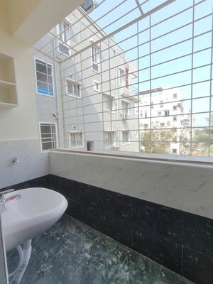 Bathroom in 1 BHK Apartment at BM Residency Kondapur, Kondapur – for Rent