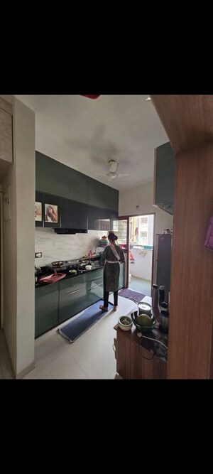 Kitchen in 2 BHK Apartment at  Deep Indraprastha Homes, Makarba – for Rent