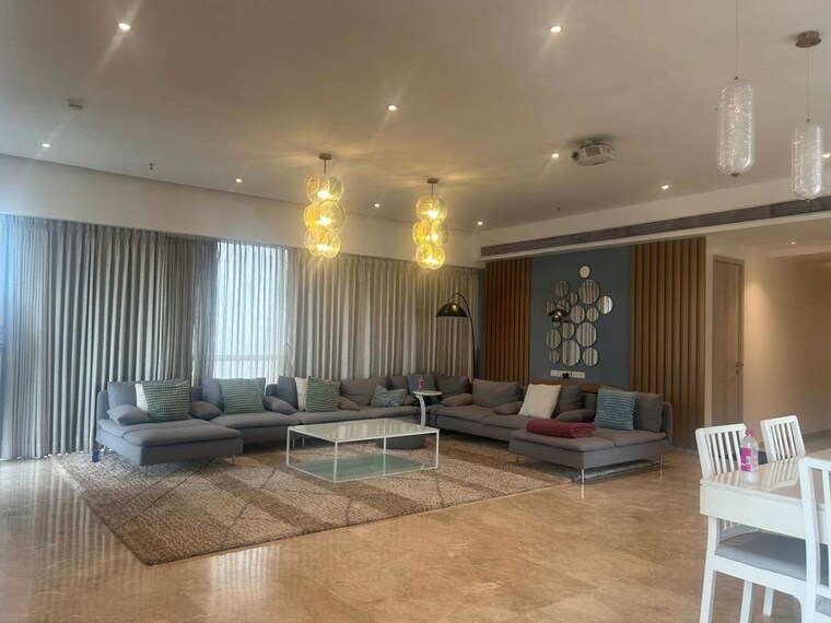 Living Room, lodha-the-world-towers-world-one-tier-2 3 Bedroom 1950 Sq.Ft. Apartment In Worli Mumbai 10446196