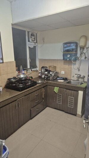 Kitchen in 4 BHK Builder Floor at Orchid Island, Sector 51 – for Rent