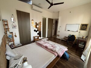 Bedroom in 3 BHK Apartment at Adani Ten BKC, Bandra East – for Rent