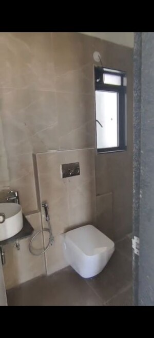 Bathroom in 2 BHK Apartment at Damji Shamji Mahavir Spring Tulip Phase 1, Pokhran Road No Two – for Rent