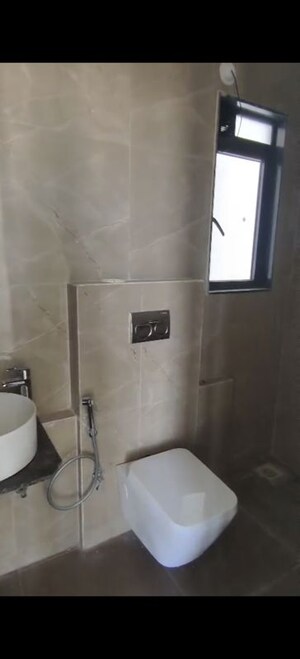 Bathroom in 2 BHK Apartment at Damji Shamji Mahavir Spring Tulip Phase 1, Pokhran Road No Two – for Rent