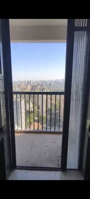 Balcony in 2 BHK Apartment at Damji Shamji Mahavir Spring Tulip Phase 1, Pokhran Road No Two – for Rent