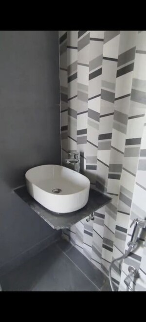 Bathroom in 2 BHK Apartment at Damji Shamji Mahavir Spring Tulip Phase 1, Pokhran Road No Two – for Rent