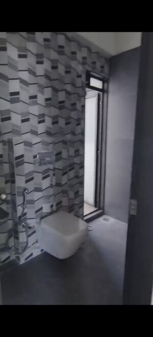 Bathroom in 2 BHK Apartment at Damji Shamji Mahavir Spring Tulip Phase 1, Pokhran Road No Two – for Rent