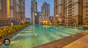 Swimming Pool in 2 BHK Apartment at Prestige High Fields Gachibowli, Gachibowli – for Rent