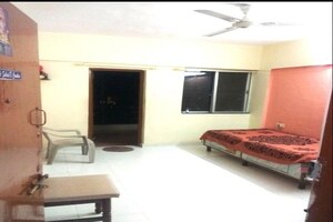 Living Room in 1 BHK Apartment at Goel Ganga Sarovar, Wadgaon Sheri – for Rent