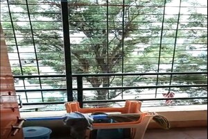 Balcony in 1 BHK Apartment at Goel Ganga Sarovar, Wadgaon Sheri – for Rent