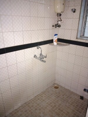 Washroom in 1 BHK Apartment at Chinmay CHS, Borivali West – for Rent