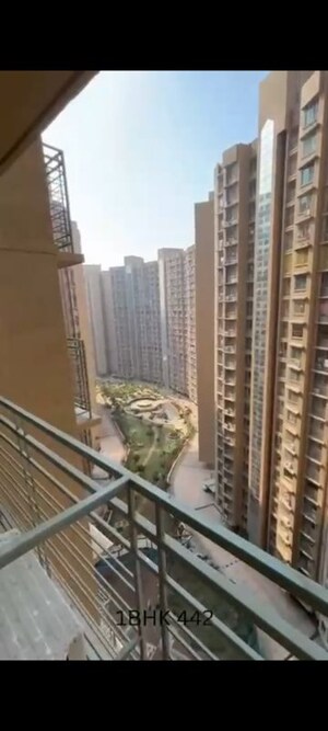 Balcony in 1 BHK Apartment at Gurukrupa Marina Enclave, Malad West – for Sale