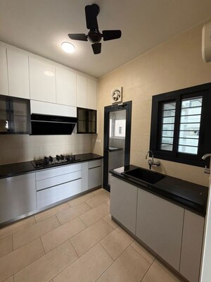 Kitchen in 3 BHK Apartment at Conscient Heritage Max II, Sector 102 – for Rent